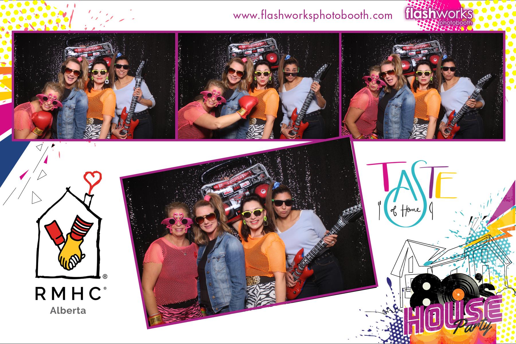 RMHC Alberta - Taste of Home Gala - 80s House Party | View more photos from the event at gallery.flashworksphotobooth.com/u/FlashworksPhotoboothInc/RMHC-Alberta-Taste-of-Home-Gala-80s-House-Party